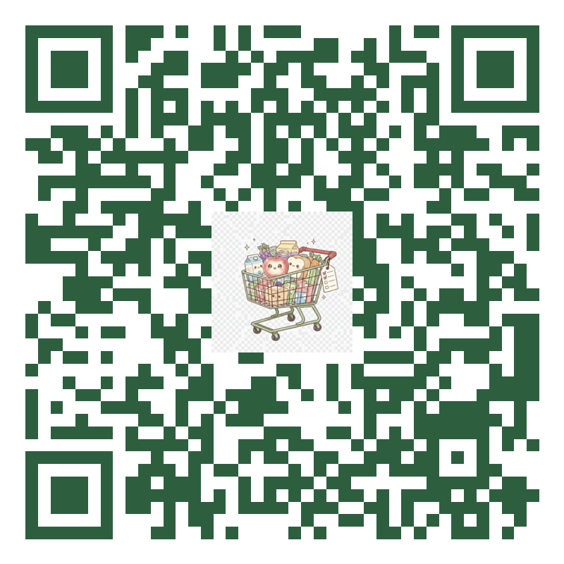 Scan QR code to download ChibiCart from App Store